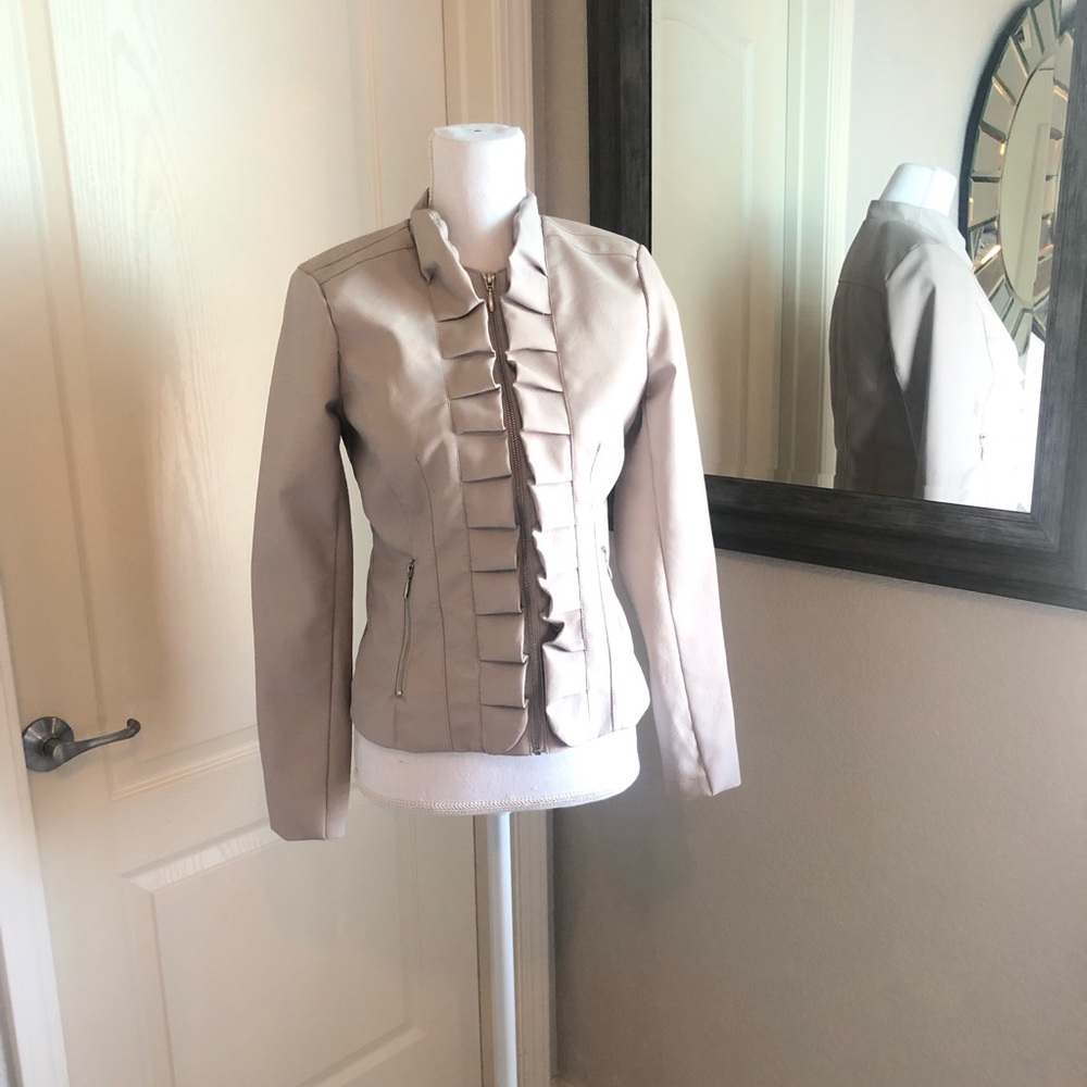 Faux Leather Jacket
